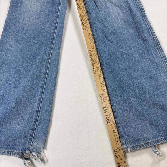 Madewell Jeans Womens Size 26 Blue Hi Rise Flare Vintage Y2K Denim Retro Bootcut - Picture 3 of 11